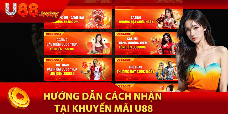 Hướng Dẫn Cách Nhận Tại Khuyến Mãi U88