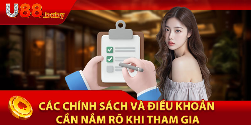 Các Chính Sách Và Điều Khoản Cần Nắm Rõ Khi Tham Gia